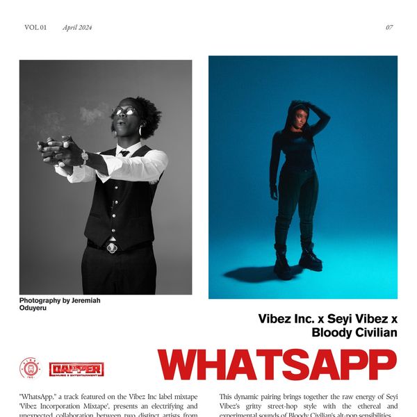 Seyi Vibez - WhatsApp Ft. Bloody Civilian