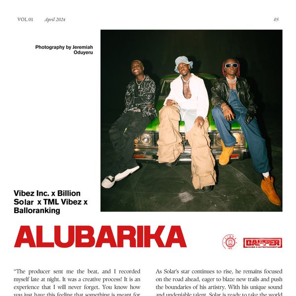 Billion Solar - Alubarika ft. Tml Vibez & Balloranking