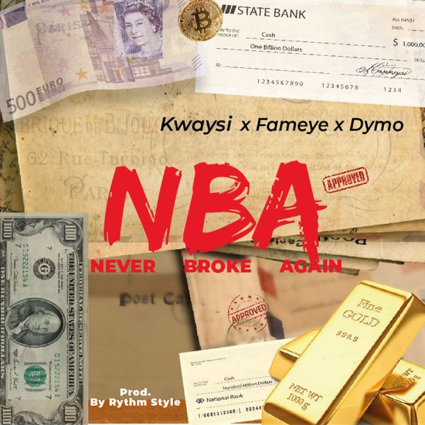 Kwaysi – Never Broke Again Drill Version ft. Fameye & Dymo